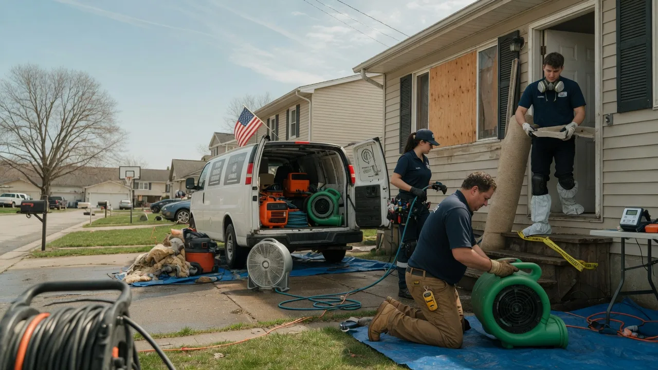 Water Damage Restoration in Allen, MI near me